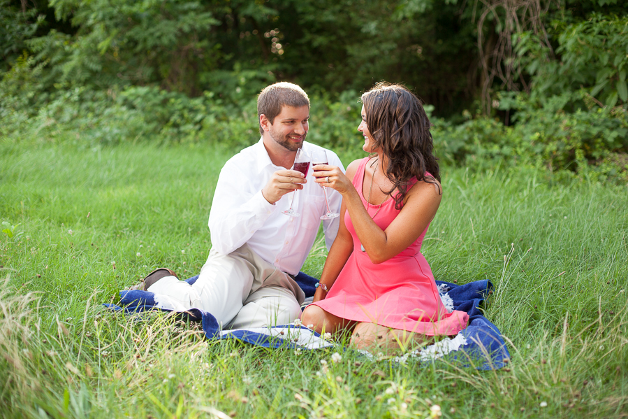 Charlotte Engagement Photo