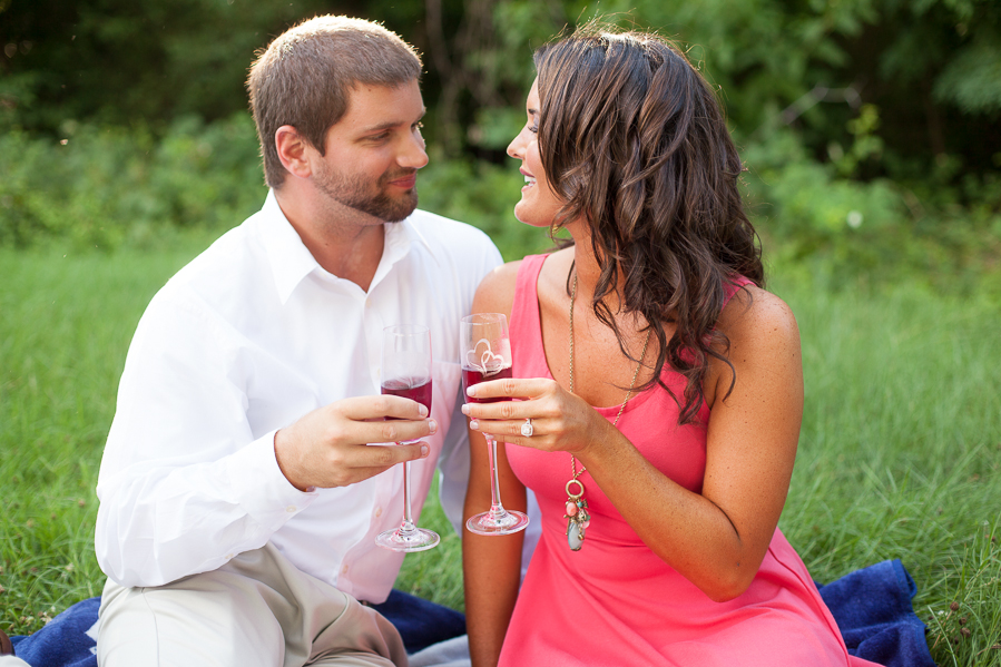 Charlotte Engagement Photo