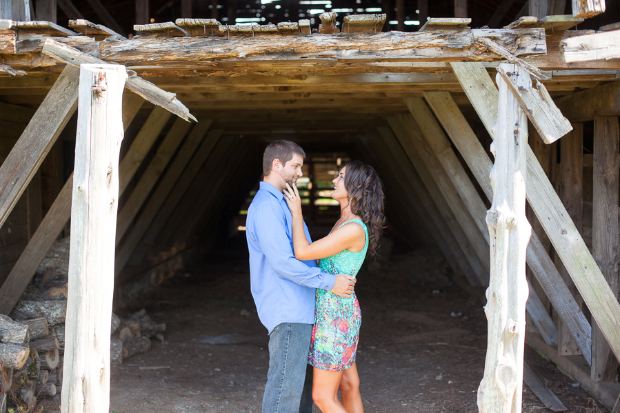 Charlotte Engagement Photo