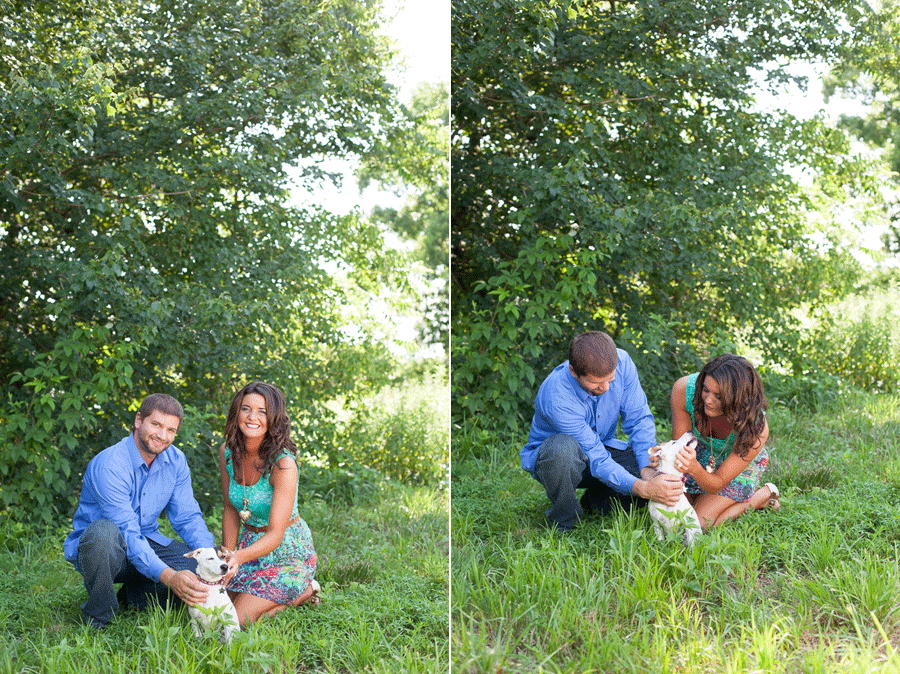 Charlotte Engagement Photo