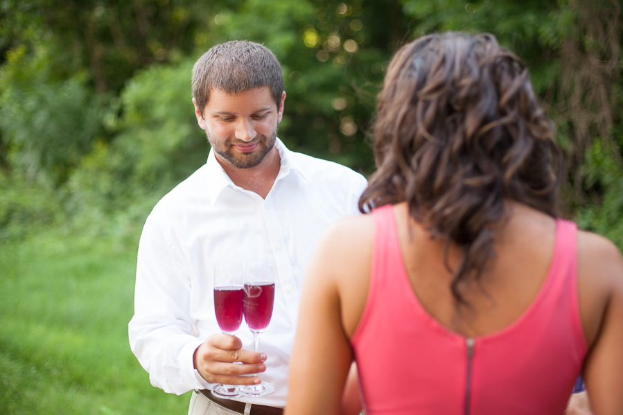 Charlotte Engagement Photo