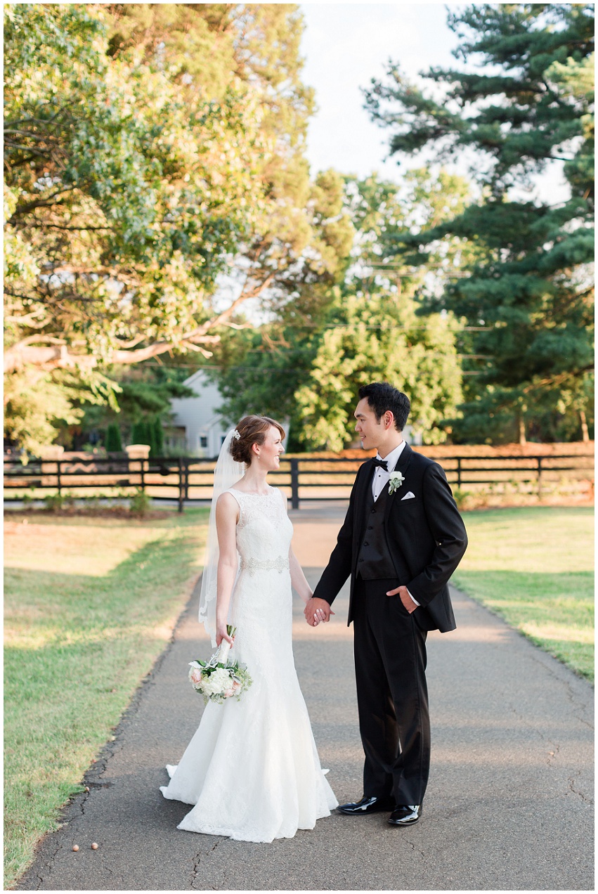 Romantic Korean-Amerian Langtree Plantation Wedding by Destination and Charlotte Wedding Photographer Samantha Laffoon