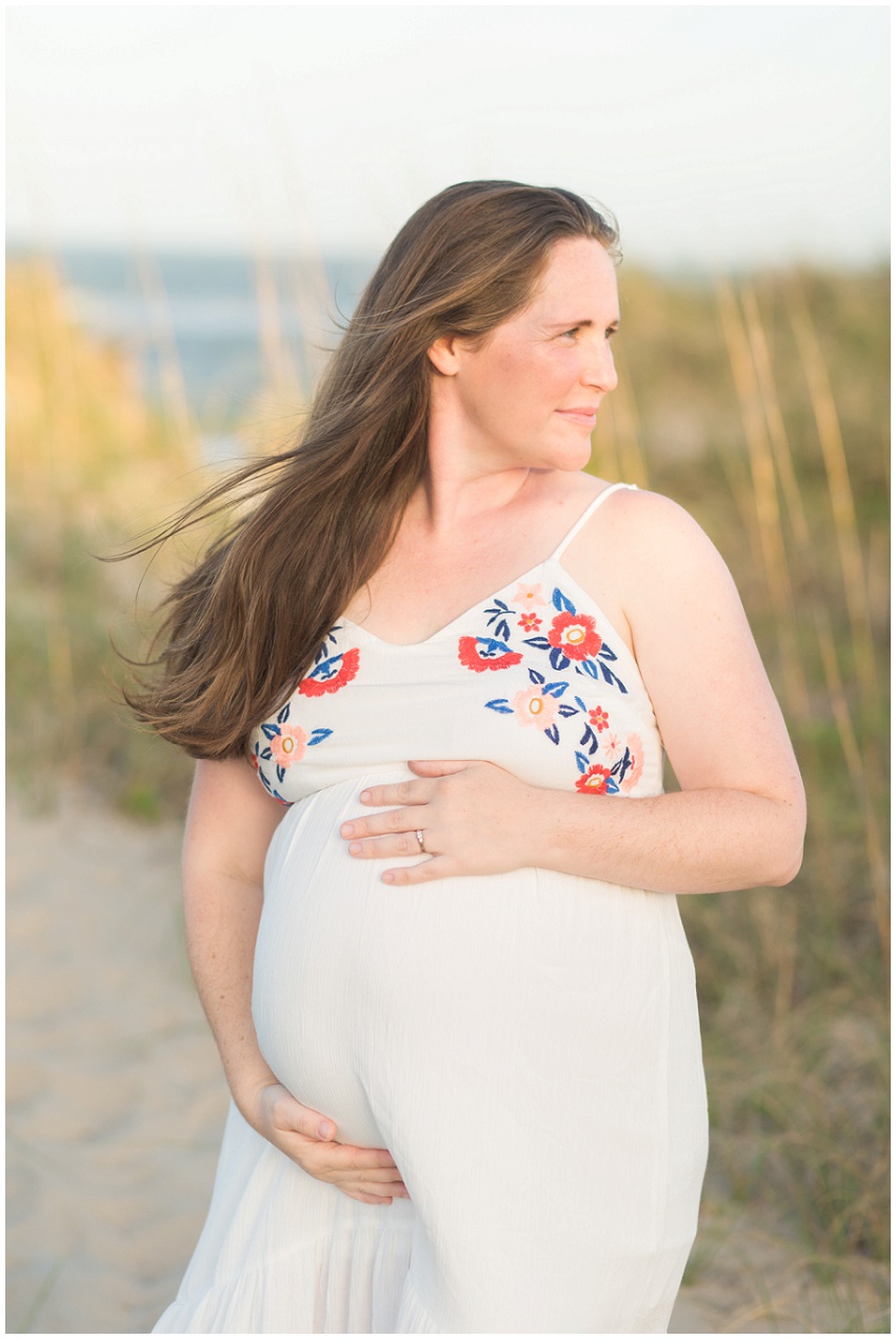 Outer Banks North Carolina Maternity Session Destination Maternity and Anniversary Photographer Samantha Laffoon