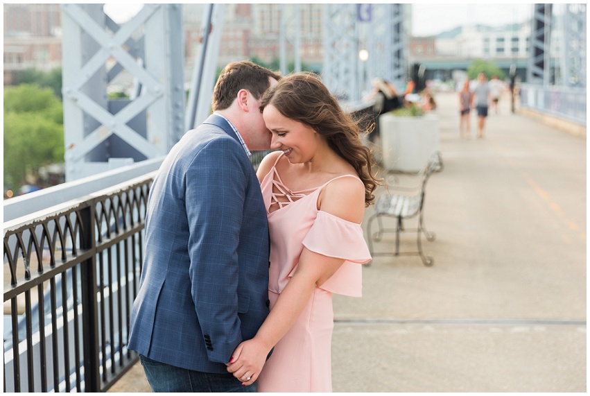 Downtown Cincinnati Engagement Session Destination Wedding Photographer Samantha Laffoon