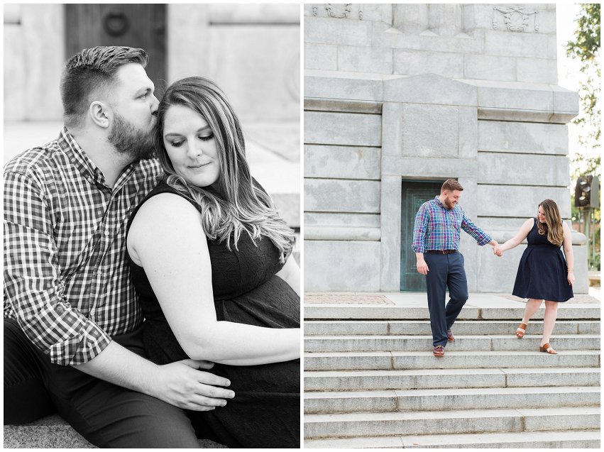 Katie and Ian NC State Engagement Session-Samantha Laffoon Photography