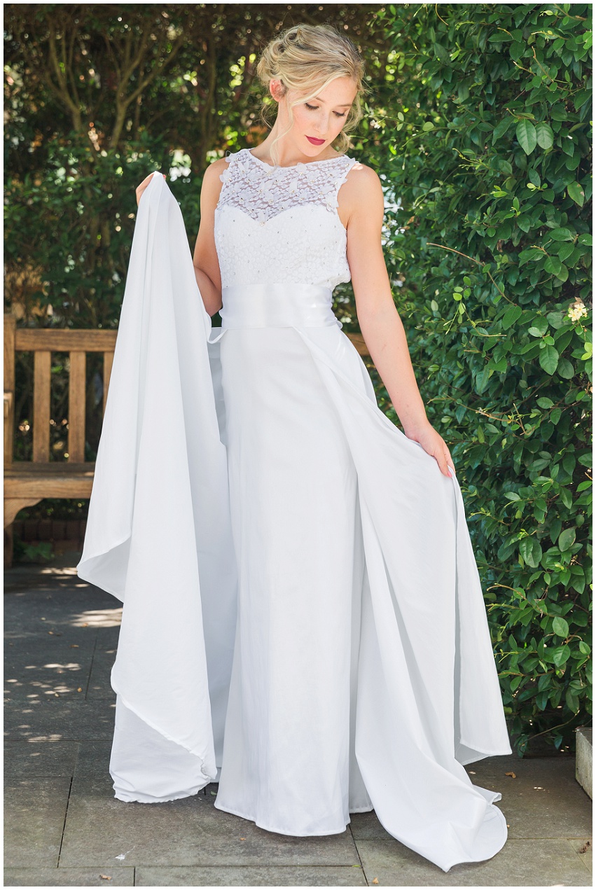 Daniel Stowe Botanical Gardens Wedding Fashion Shoot MeaganKelly Designs Gowns Charlotte Wedding Photographer Samantha Laffoon Photography