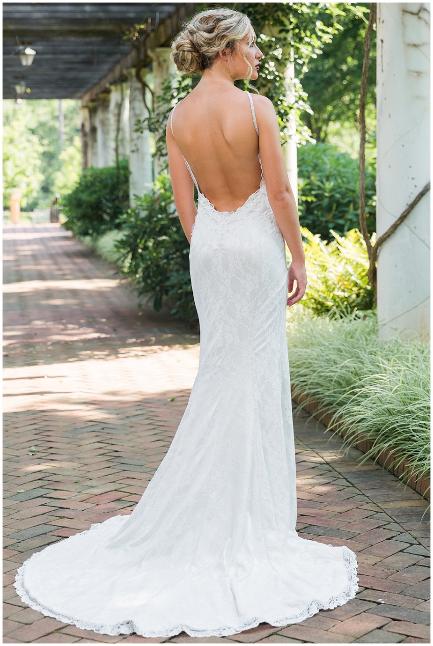 Daniel Stowe Botanical Gardens Wedding Fashion Shoot MeaganKelly Designs Gowns Charlotte Wedding Photographer Samantha Laffoon Photography