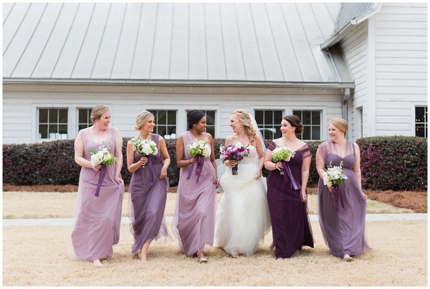 Navy and Purple Dairy Barn Wedding Spring Charlotte Wedding Destination and Charlotte Wedding Photographer Samantha Laffoon