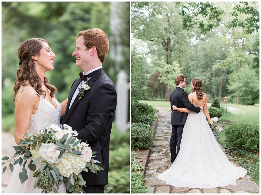 Marty and Kathryn's natural spring garden wedding at The Ivy Place Charlotte, NC wedding Desination and Charlotte wedding photographer Samantha Laffoon