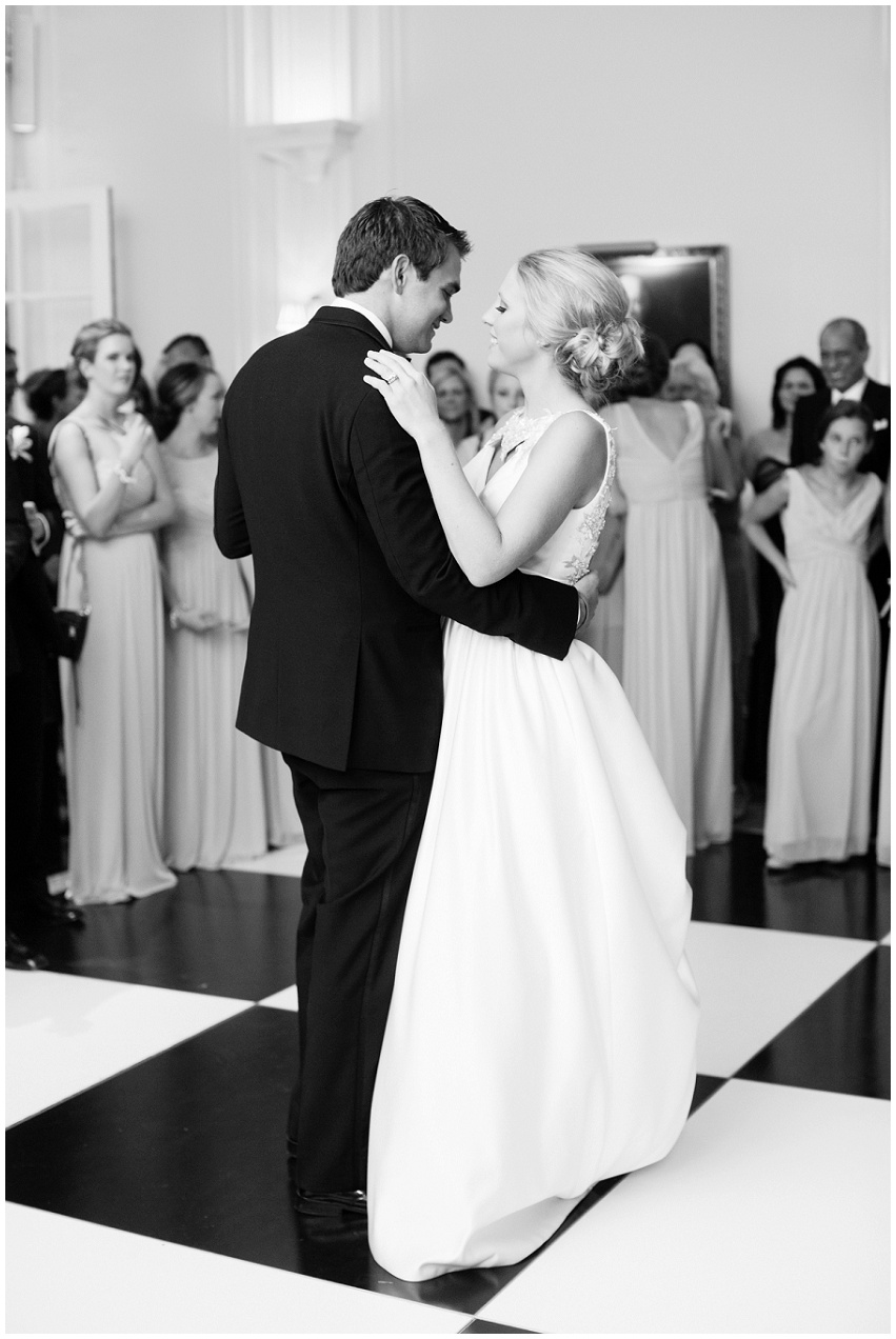 Classic Black Tie Duke Mansion Wedding by Charlotte Wedding Photographer Samantha Laffoon Photography