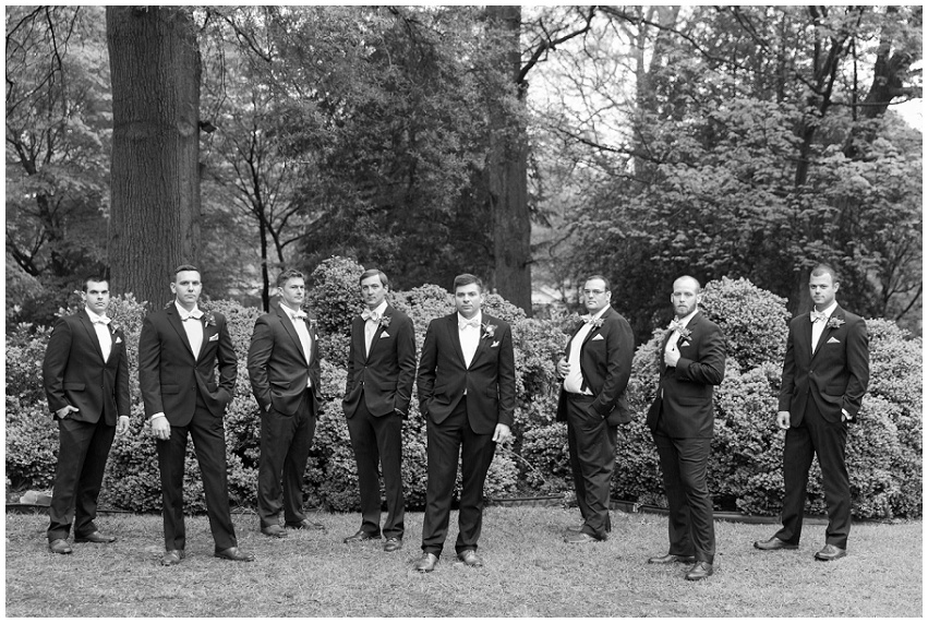 Tips For How To Pose The Wedding Party By Charlotte Wedding Photographer Samantha Laffoon