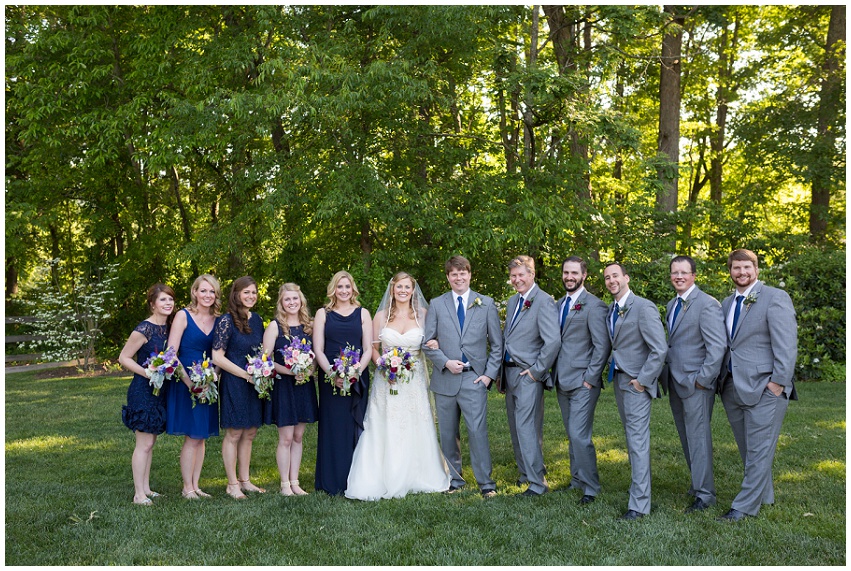 Tips For How To Pose The Wedding Party By Charlotte Wedding Photographer Samantha Laffoon