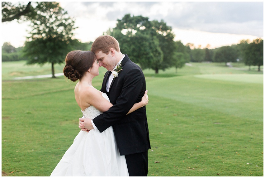 Beautiful Winston Salem Wedding at Forsyth Country Club by Destination Wedding Photographer Samantha Laffoon