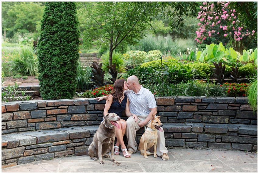 Duke Gardens Engagement Session by Destination Wedding Photographer Samantha Laffoon