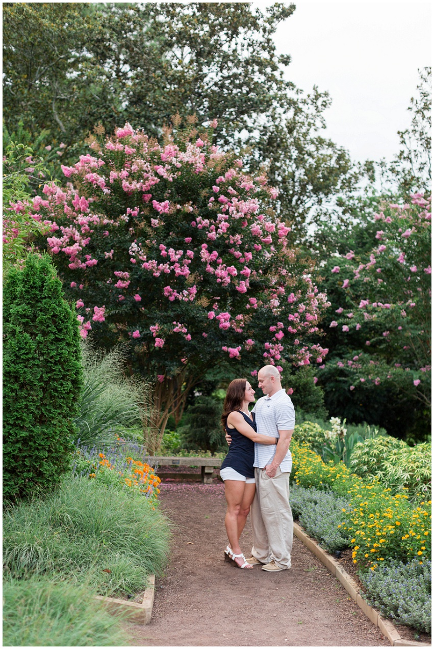 Duke Gardens Engagement Session by Destination Wedding Photographer Samantha Laffoon