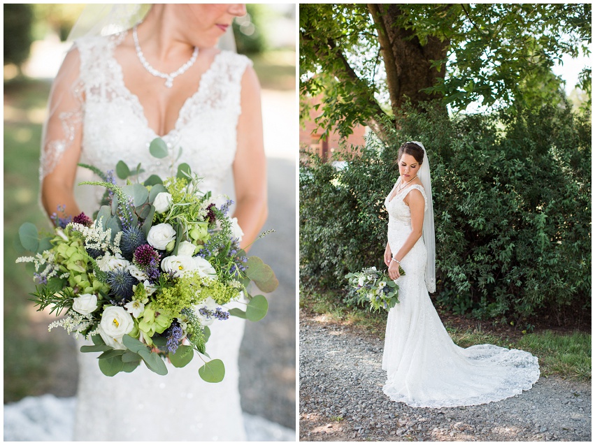 Lovely Sage and Lavender Rural Hill Wedding by Destination and Charlotte Wedding Photographer Samantha Laffoon