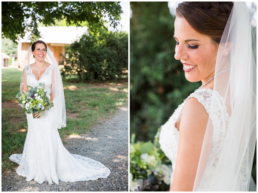 Lovely Sage and Lavender Rural Hill Wedding by Destination and Charlotte Wedding Photographer Samantha Laffoon