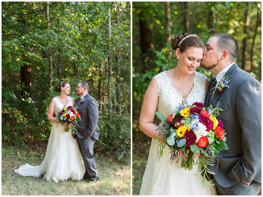 Dodgin's Barn Wedding by Destination and North Carolina Wedding Photographer Samantha Laffoon