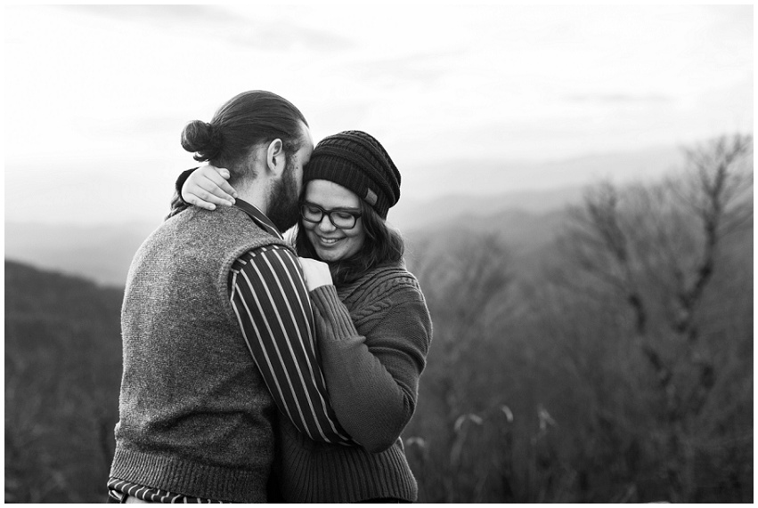 Blue Ridge Parkway Anniversary Session by Destination Anniversary and Wedding Photographer Samantha Laffoon