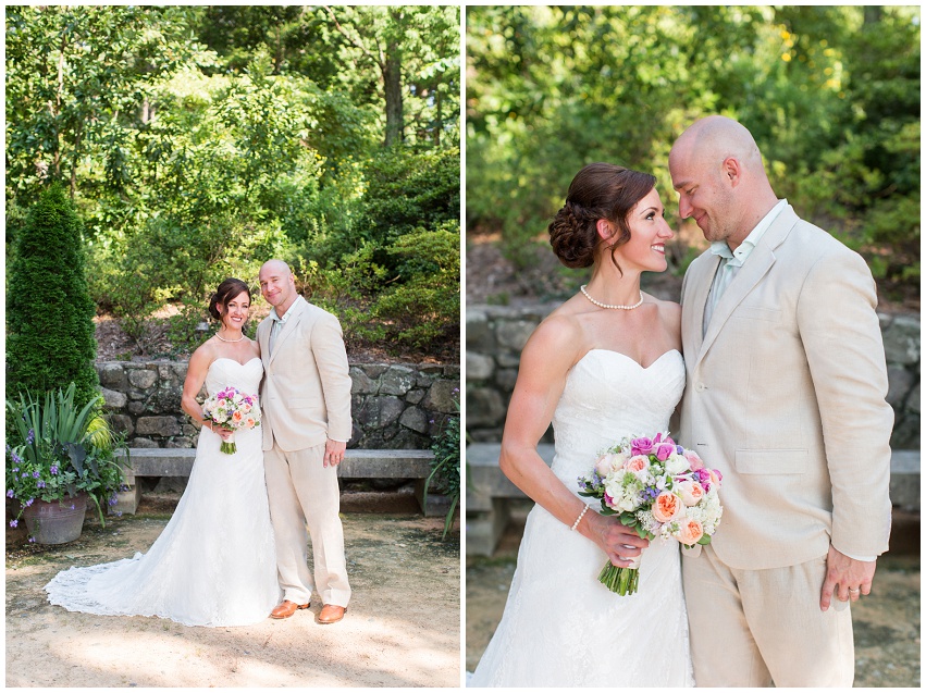 Duke Gardens Wedding by Destination and North Carolina Wedding Photographer Samantha Laffoon 
