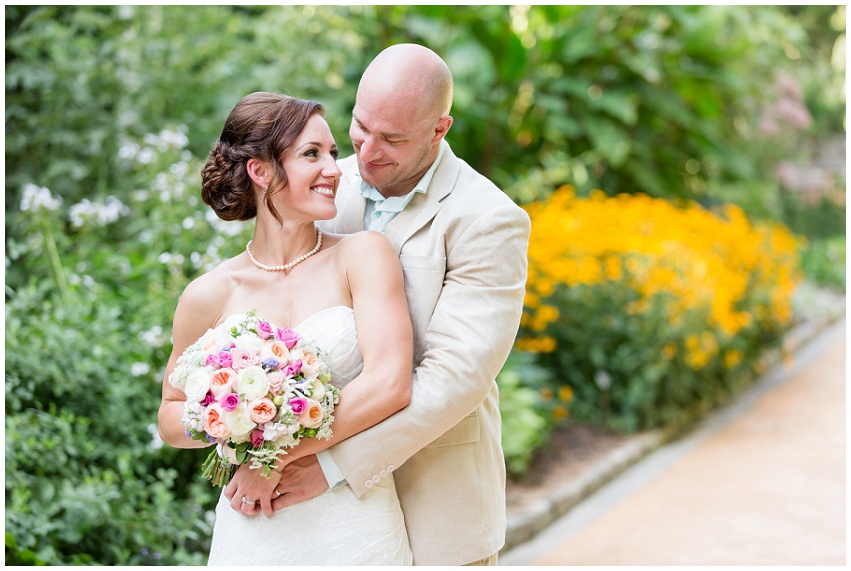 Duke Gardens Wedding by Destination and North Carolina Wedding Photographer Samantha Laffoon 
