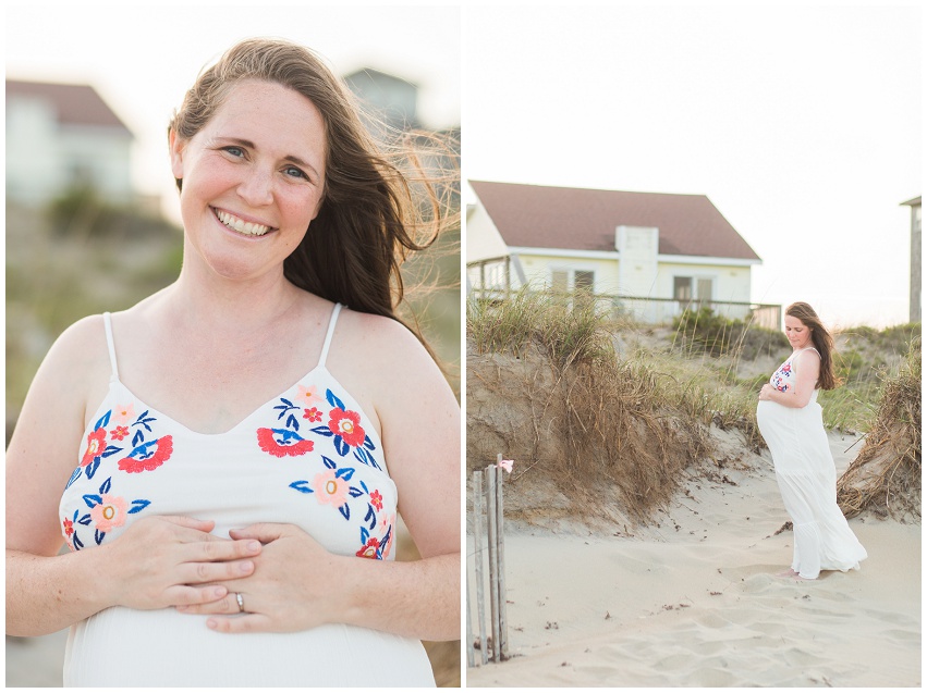 Outer Banks North Carolina Maternity Session Destination Maternity and Anniversary Photographer Samantha Laffoon