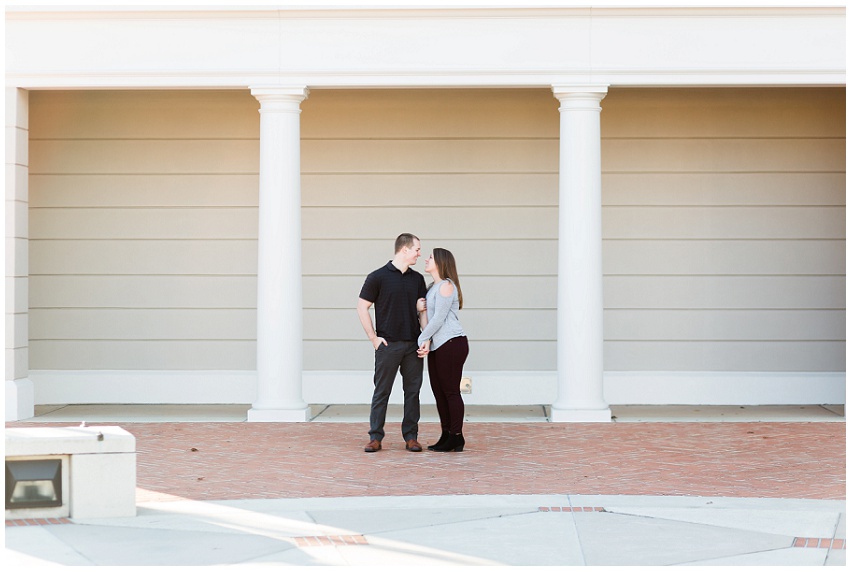 Patrick and Katie's fun Cary North Carolina engagement session by top Charlotte wedding and destination photographer Samantha Laffoon
