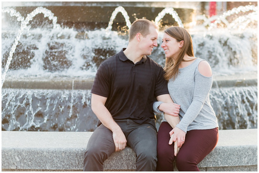 Patrick and Katie's fun Cary North Carolina engagement session by top Charlotte wedding and destination photographer Samantha Laffoon