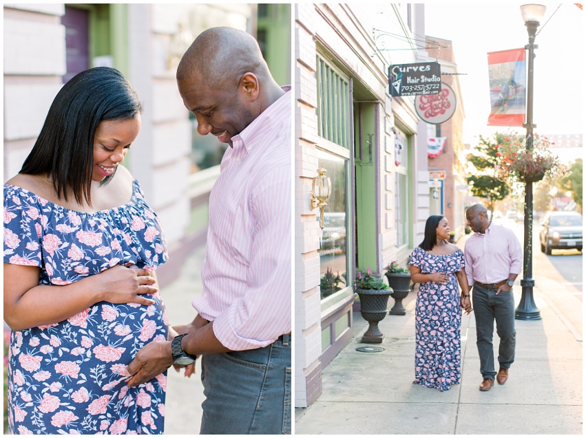 Nicole and Ogden Virginia maternity session by destination photographer Samantha Laffoon