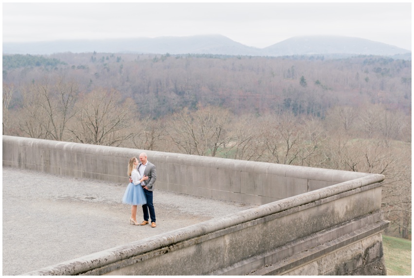 Biltmore House in Asheville, North Carolina breathtaking engagement photos