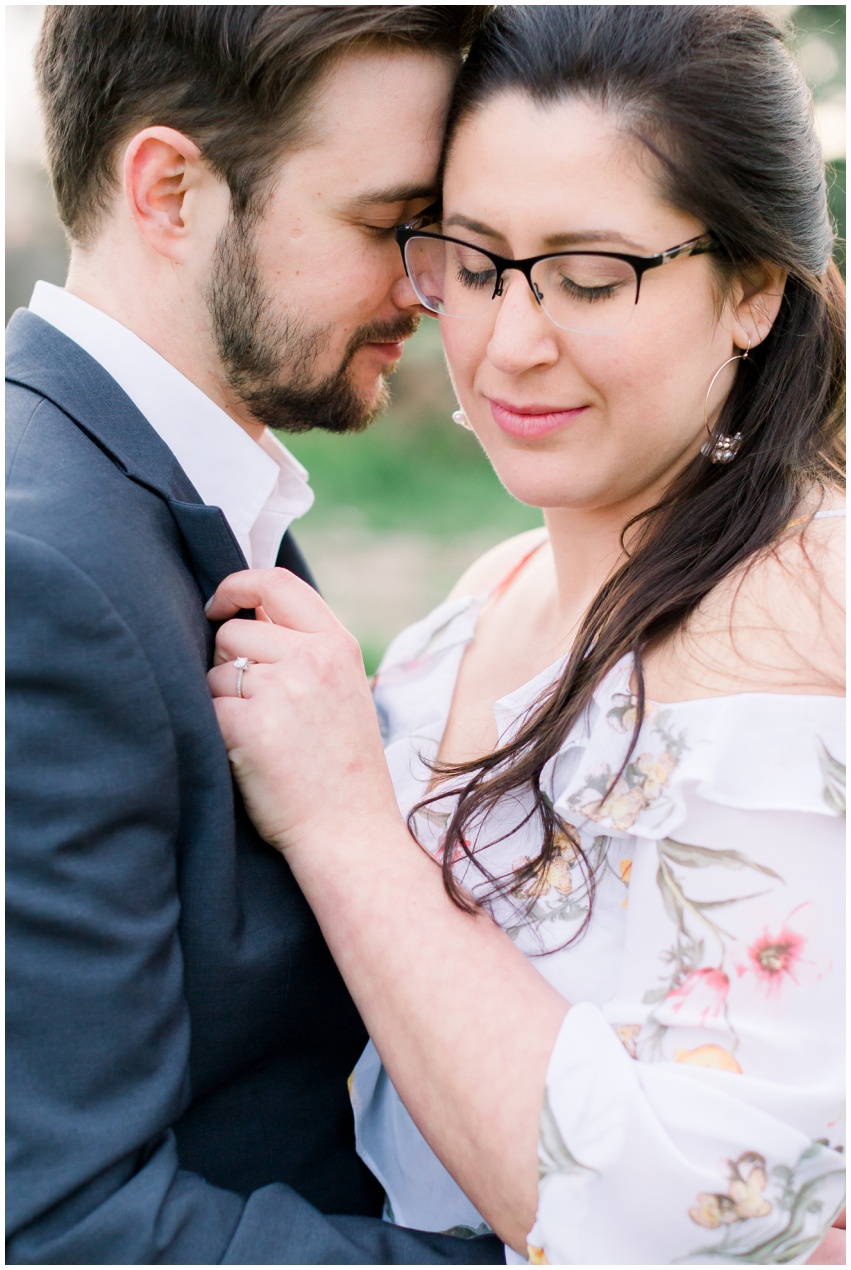 Fun and sweet Ivy Place engagement session with top Charlotte, North Carolina wedding photographer Samantha Laffoon