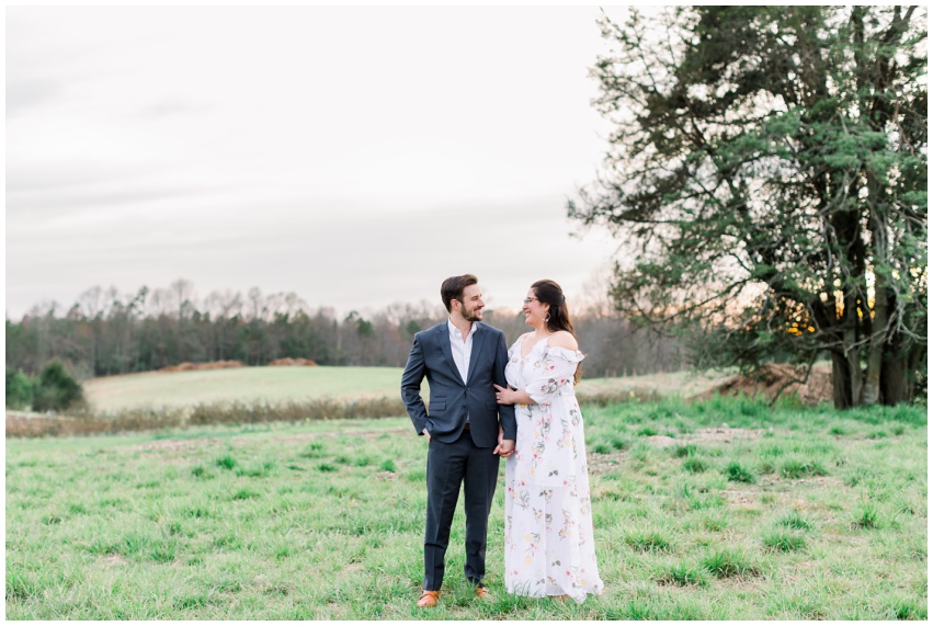 Fun and sweet Ivy Place engagement session with top Charlotte, North Carolina wedding photographer Samantha Laffoon