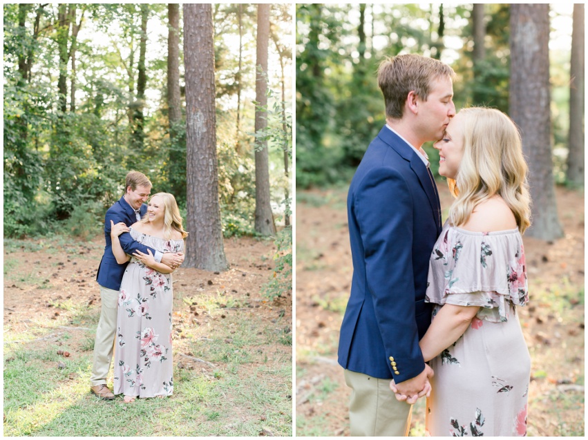 Jetton Park Charlotte North Carolina Engagement Session by Top Charlotte Wedding Photographer Samantha Laffoon