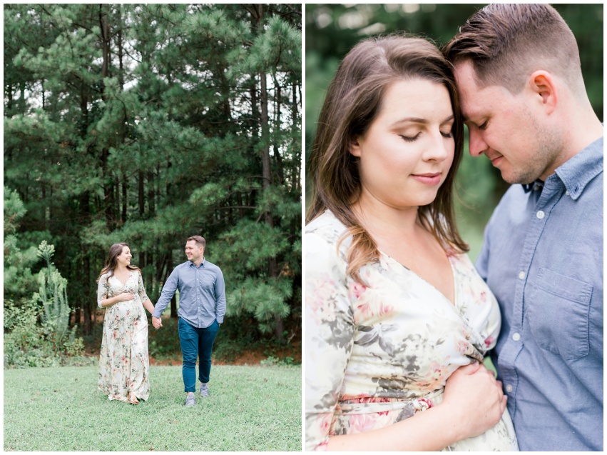 Jetton Park maternity session Charlotte anniversary and family photographer Samantha Laffoon