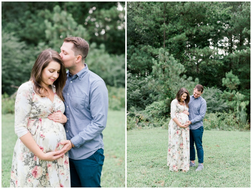 Jetton Park maternity session Charlotte anniversary and family photographer Samantha Laffoon