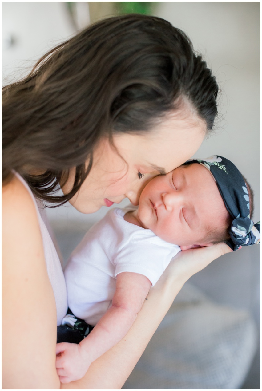 Charlotte lifestyle newborn session by top family photographer Samantha Laffoon