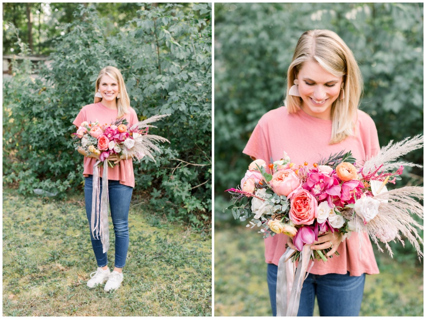 Charlotte Branding session for florist Springvine Designs Samantha Laffoon Photography