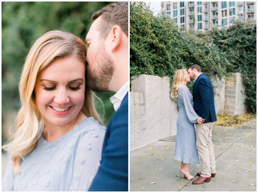 Romare Bearden Park and Sycamore Brewing engagement session Charlotte engagement and wedding photography