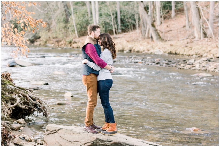 Boone North Carolina Engagement session by top wedding photographer Samantha Laffoon