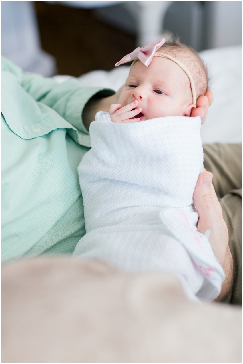 Newborn lifestyle photographer in Charlotte North Carolina