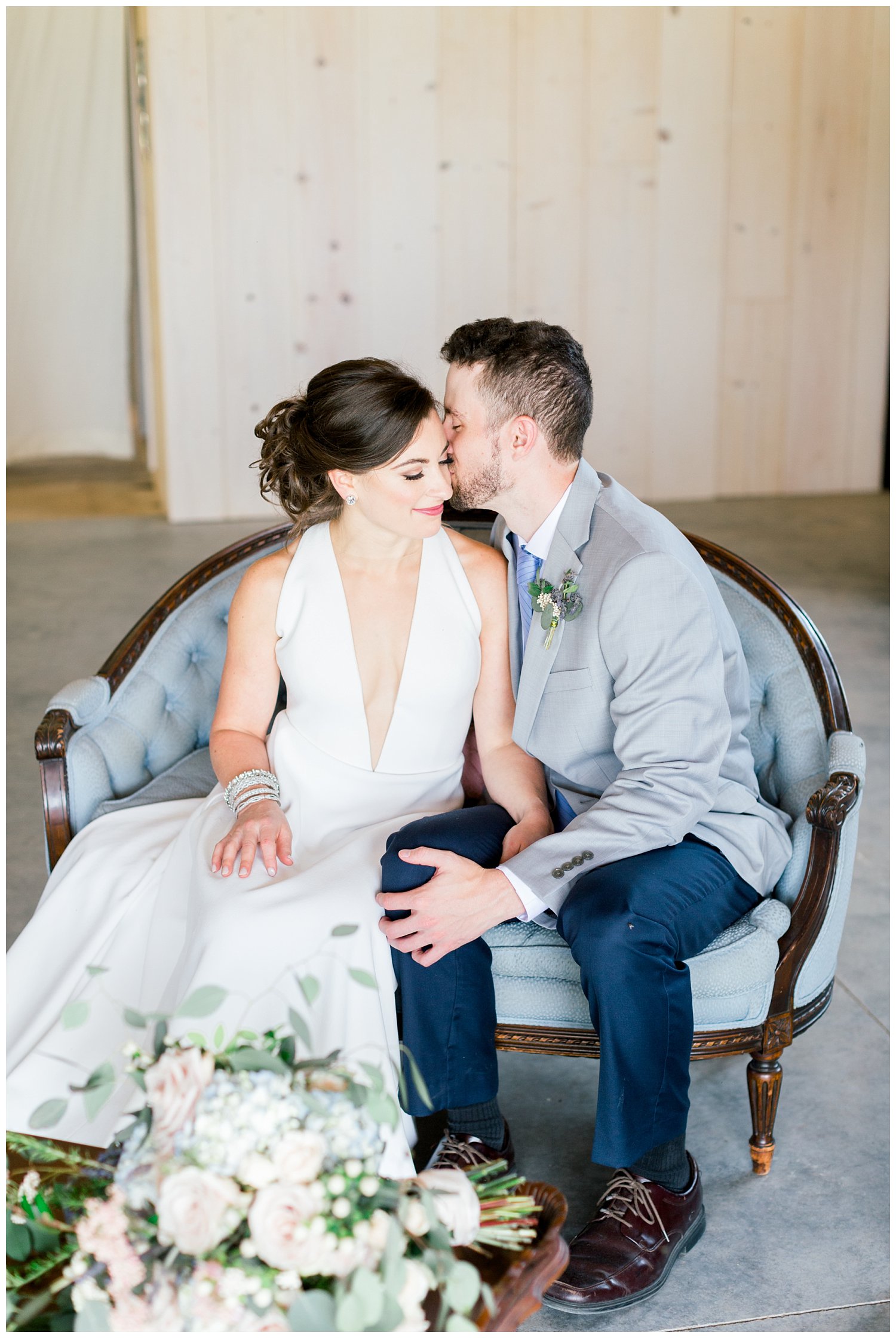 Blue and blush French Country wedding at Dove Meadows Samantha Laffoon Photography