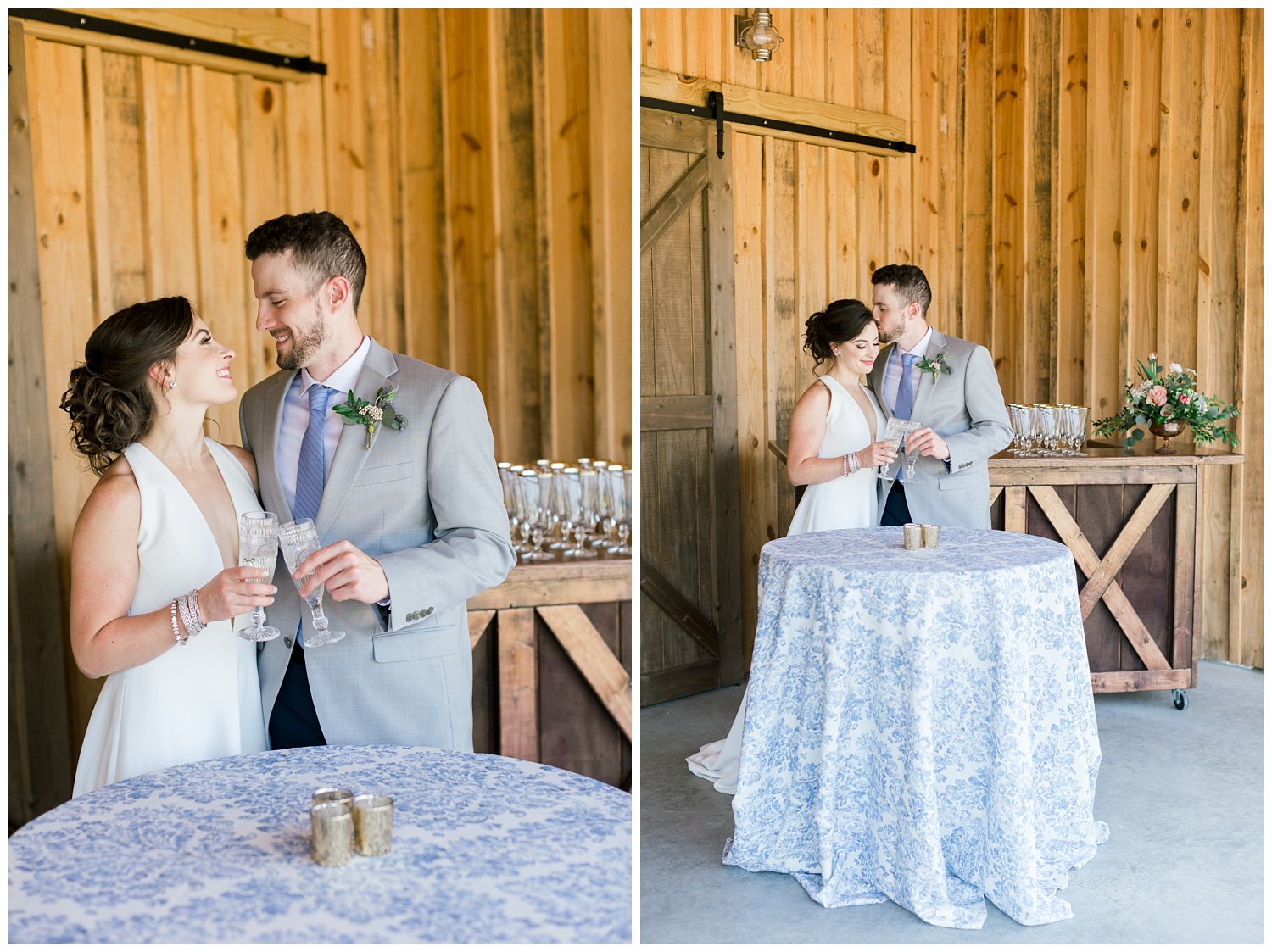 Blue and blush French Country wedding at Dove Meadows Samantha Laffoon Photography