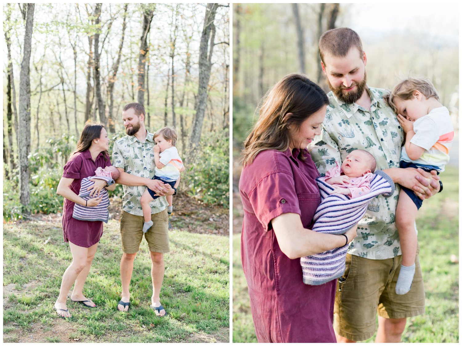 Spring family session posing ideas Samantha Laffoon Photography