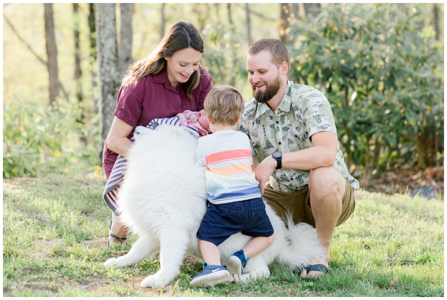 Spring family session posing ideas Samantha Laffoon Photography