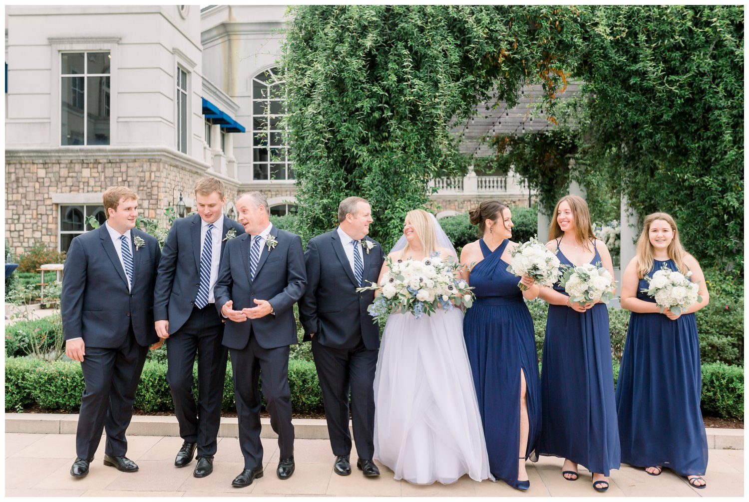 Garden inspired wedding in Charlotte North Carolina by top wedding photographer Samantha Laffoon