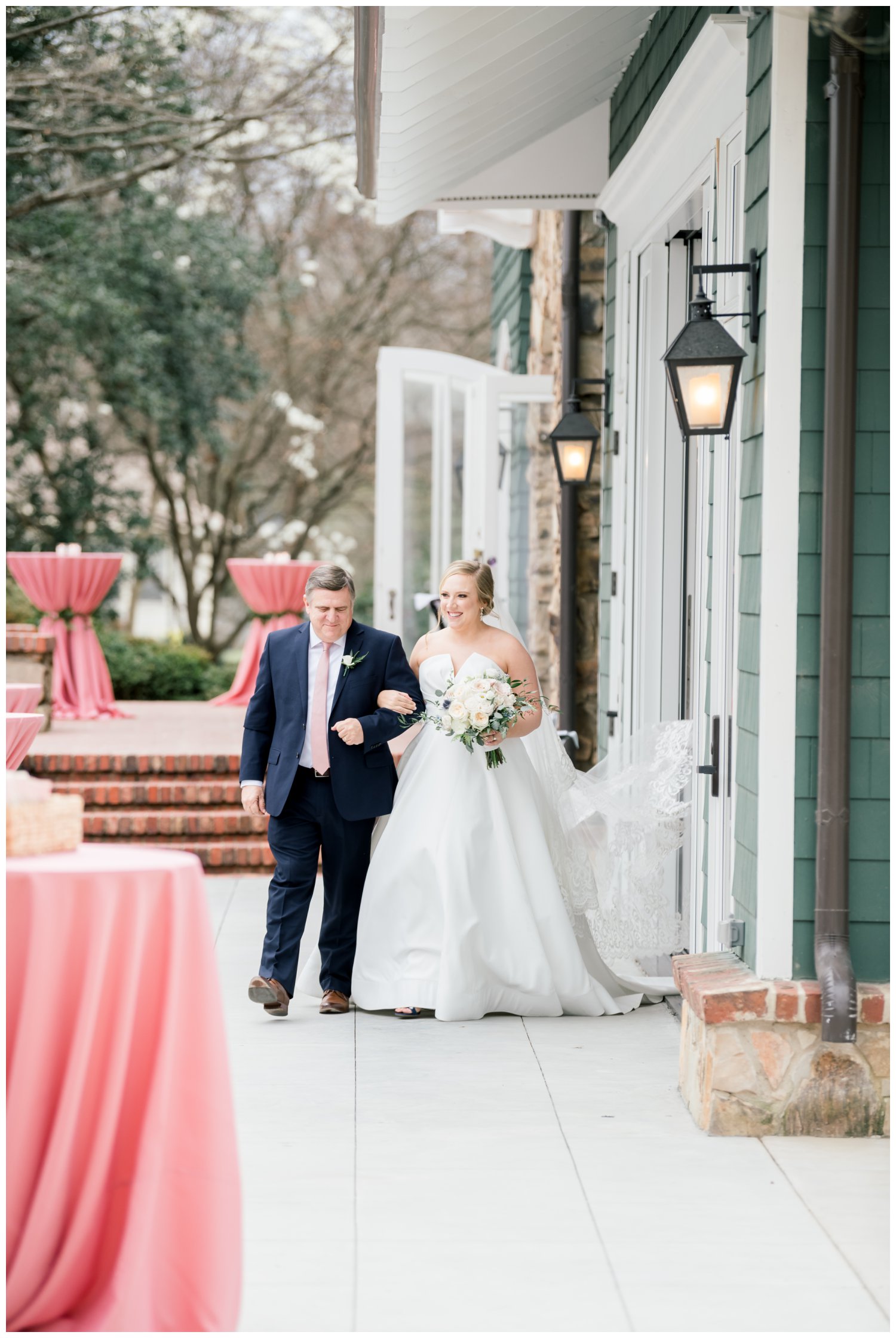 Spring VanLandingham Estate wedding in Charlotte North Carolina